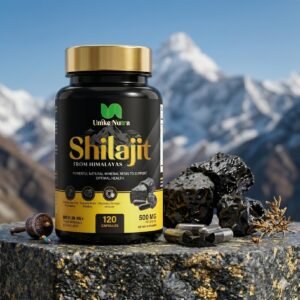 Unike Nutra Himalayan Shilajit Capsules - Traditional Mineral Resin