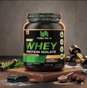 Unike Nutra Whey Protein Powder - Everyday Protein for Muscle Support